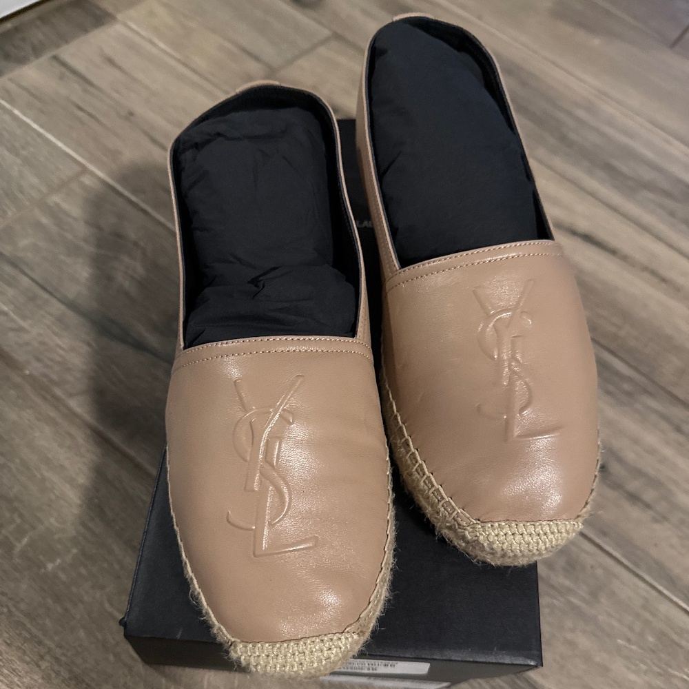 Saint Laurent Nude Espadrilles size 40